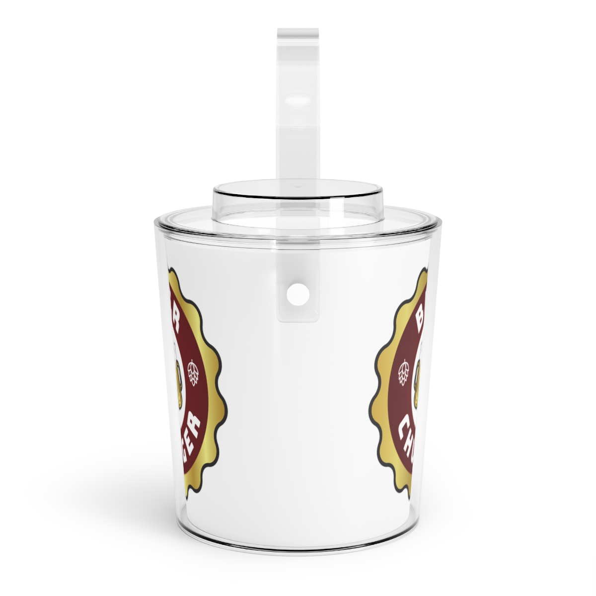 Ice Bucket with Tongs - Image 4