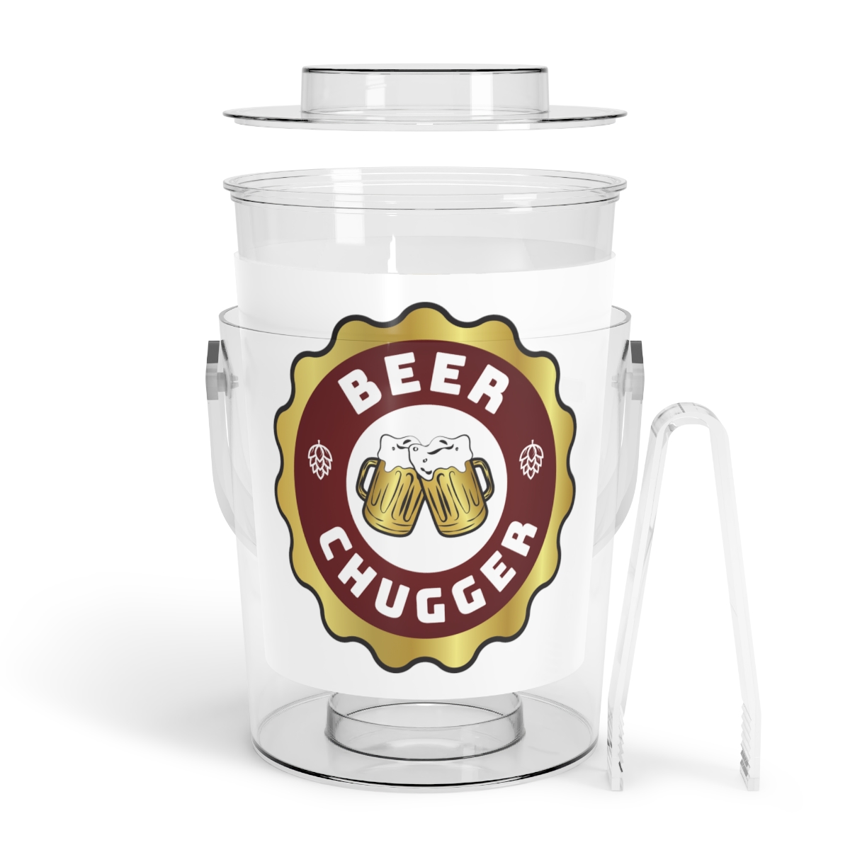 Ice Bucket with Tongs - Image 5