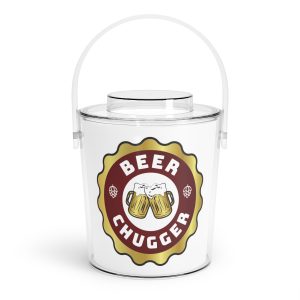 Ice Bucket with Tongs