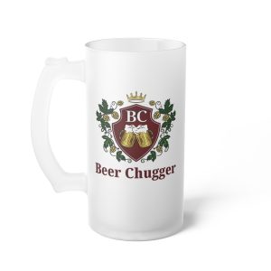Frosted Glass Beer Mug