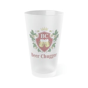 Frosted Pint Glass, 16oz