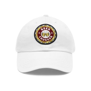 Unisex Hat with Leather Patch (Round)